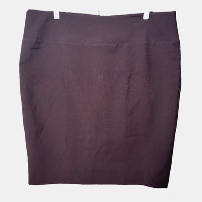 Юбка-карандаш женская Alfani 14 винная бордовая офисная работа профессиональная с подкладкой - Изображение 1 из 4