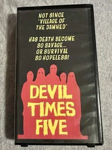 Devil Times Five VHS Clamshell - Picture 1 of 3