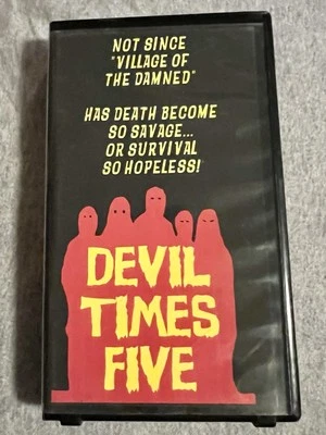 Devil Times Five VHS Clamshell - Image 1 of 3