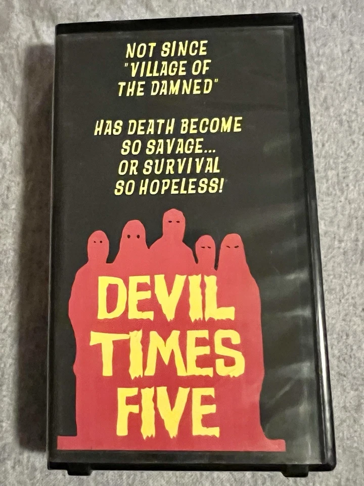 Devil Times Five VHS Clamshell - Image 1 of 3