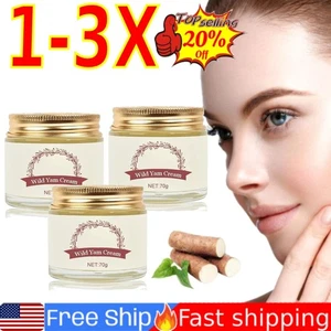 Wilde Yamswurzel Creme für hormonelles Gleichgewicht, PMS & Linderung der Wechseljahre, organisch & natürlich ~ - Bild 1 von 14