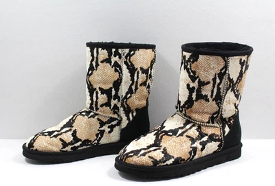 UGG Australia Classic Short Reptile Calf Hair Boots Women's 8 1006690 Cozy Warm - Image 1 of 4