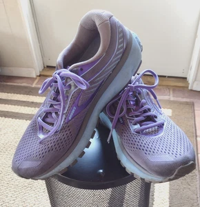 Brooks Ghost 12 DAMEN-LAUFSCHUHE LILA BLAU 8,5 GEBRAUCHT, IN EINWANDFREIEM ZUSTAND - Bild 1 von 8