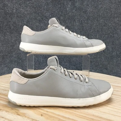 Cole Haan Shoes Womens 8.5B GrandPro Tennis Sneakers Gray Lace Up Low Top W05539 - Image 1 of 4