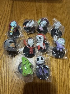10 Nightmare Before Christmas Mini Figuren mit Ständer  - Bild 1 von 3