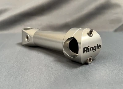 Ringle Zooka Stem MTB 135mm 25.4mm Clamp +/- 10° 1 1/8"  Ti Bolts 187g Silver - Image 1 of 4