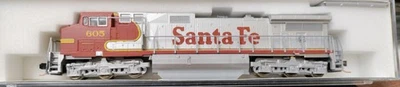 Kato 176-3504 N Scale C44-9W Sant Fe #605.  MTL installed.  DCC Friendly/Ready - Image 1 of 2