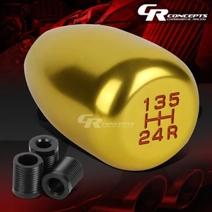 UNIVERSAL M10 1.5 5-SPEED MT/MANUAL RACING SHORT THROW SHIFTER GOLD KNOB+REVERSE - Bild 1 von 5