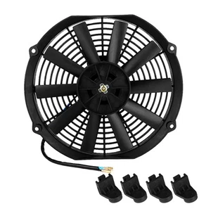 12 12V 80W Car Air Conditioner Engine Electronic Cooling Fan Car Accessories - Picture 1 of 10