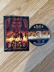 Diablo II 2 Movie Special Limited Edition DVD & Art NO CASE video game - Imagen 1 de 3