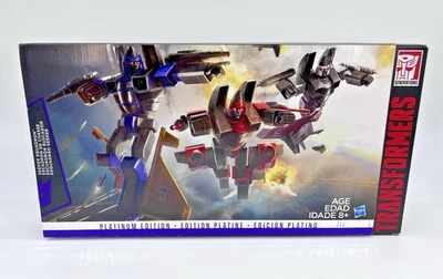 Transformers Decepticon Seeker Squadron Set Dirge Thrust Ramjet Platinum Edition - Image 1 of 4
