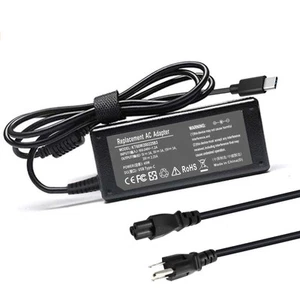 45W Typ C USB C Ersatz Netzteil Ladegerät Kompatibel mit HP/Dell/Samsu... - Bild 1 von 7