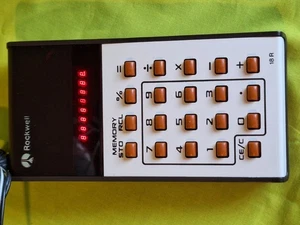 ROCKWELL 18R VINTAGE CALCULATOR IN GOOD WORKING CONDITION - Picture 1 of 16