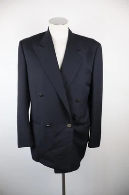 Trussardi Man Blazer Jacket Wool Size 48 Casual Vintage Double Breasted - Image 1 of 4