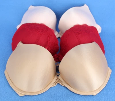 Lote de sujetador push up acolchado con aros Ambrielle talla 36C #SS52 Foto 1 de 4