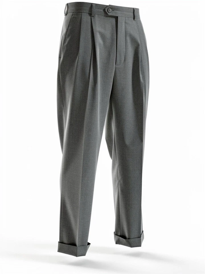 Брюки мужские George 32X32 дюйма серые брюки прямые штанины - Изображение 1 из 4