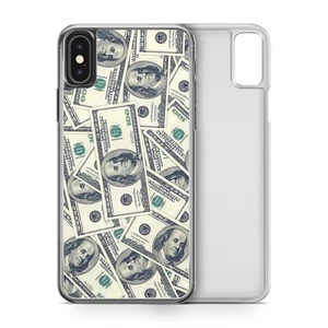 American Dollars USD Money Pattern Phone Case for iPhone Models - Picture 1 of 3