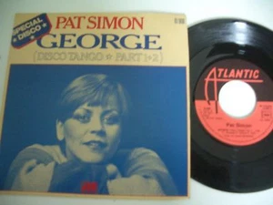 PAT SIMON 45T GEORGE DISCO TANGO PART 1/PART 2.FRENCH - Imagen 1 de 1