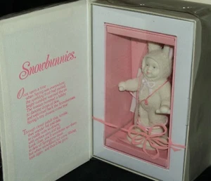 Snowbunnies Easter Snowbabies Dept 56 Department Xmas Gift Snowbunnys Snowbabys - Picture 1 of 1
