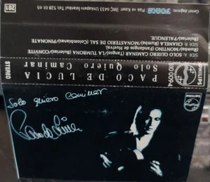Paco De Lucía - Solo Quiero Caminar 1988 Cassette Silver paper Turkey Turkish - Picture 1 of 4