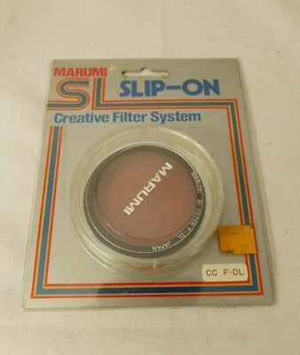Marumi SL (slip-on) color correction filter F-DL (flourescent to daylight) - Image 1 of 3
