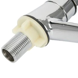 Zeitgenössischer einzelner Kaltwasserhahn für Badezimmer Waschbecken verbesser - Picture 1 of 12