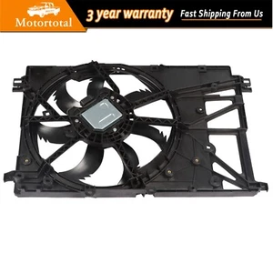 Radiator Cooling Fan Assembly Fits For 19-21 Toyota Rav4 2018-2021 Camry 2.5L - Picture 1 of 8