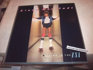 LINDA RONSTADT-LIVING IN THE USA VG+/VG+ rock VINYL RECORD ALBUM LP - Picture 1 of 2