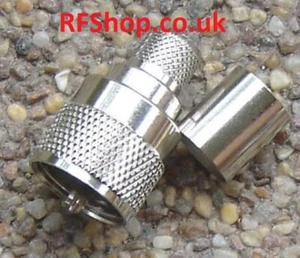  Coaxial Connector, UHF Plug, LMR400, CH-UHFP-400 - Picture 1 of 1