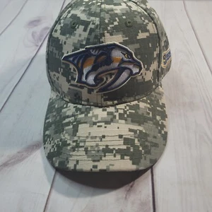 Nashville Predators Hat Men One Size Camo Mens Adjustable NHL Already Designs - Picture 1 of 9