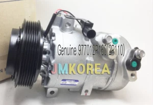 Nuevo compresor de aire acondicionado Corea OEM 977012P110 +25212-2F020 - Imagen 1 de 6