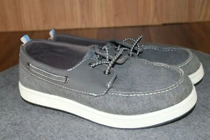 Sonoma Bootsschuhe Jungen Kleinkind 2 m grau grau Oberteile weiße Sohlen Memory Foam - Bild 1 von 11
