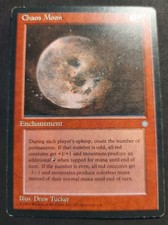 MTG: 1x CHAOS MOON (LP-NM) 🍁🔥 Ice Age Rare 🔥🍁