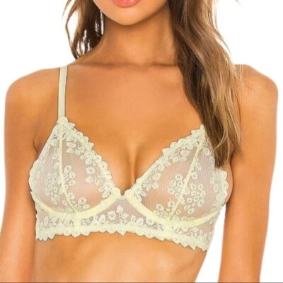 🔥FREE PEOPLE Intimately Veronica Underwire Bra Faded Sunshine🔥 - Image 1 of 4