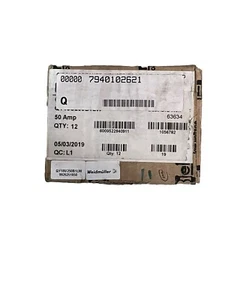 🔥(AN)(12) Weidmüller, QY18U250B1LW, 9926251850, CIRCUIT BREAKER 50A AC 125 V DC - Picture 1 of 3