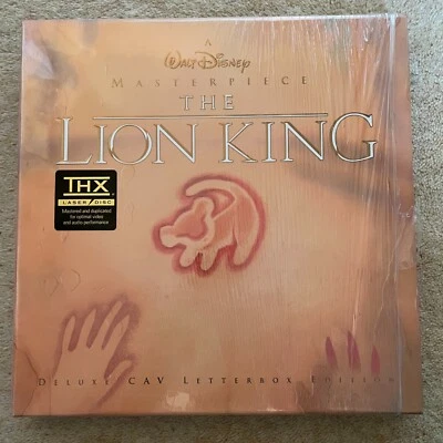THE LION KING Deluxe CAV Letterbox Edition BOX SET Laserdisc w/LITHOGRAPHS NTSC - Image 1 of 4