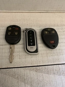 (3) Key Fob Remote Lot Gm Dodge Viper Untested - Picture 1 of 2