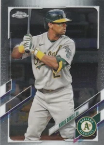 2021 Topps Chrome Khris Davis #216 - Picture 1 of 2