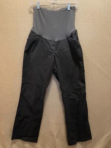 Motherhood Maternity Pants Women's Medium Dark Gray - Picture 1 of 12