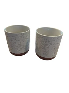 Brand New Hearth & Hand With Magnolia Stoneware Flower Pot Planter White - Picture 1 of 6
