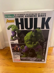 Kotobukiya Fine Art Statue-Classic Hulk-Rare! Classic Avengers Marvel MCU - Picture 1 of 11