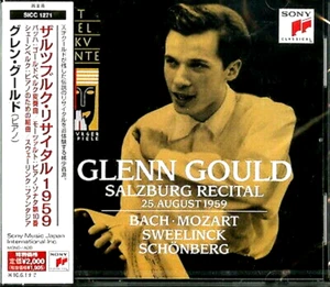 Glenn Gould Piano NEW CD Salzburg Recital 1959 Bach Goldberg Var./Mozart etc OBI - Picture 1 of 2