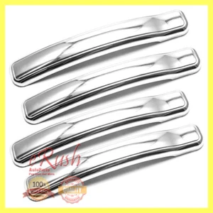 FOR 1999-2006 CHEVY SILVERADO 4DR CHROME DOOR HANDLE LEVER COVERS 2000 2001 2002 - Bild 1 von 1