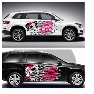 SKULL ANGEL WINGS LETHAL DECAL STICKER TRUCK VEHICLE WINDOW WALL CARTOON - Picture 1 of 1