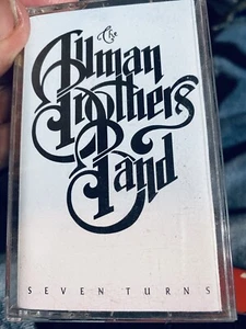 ALLMAN BROTHERS BAND SEVEN TURNS RARE CASSETTE TAPE  - Picture 1 of 2