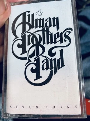 ALLMAN BROTHERS BAND SEVEN TURNS RARE CASSETTE TAPE  - Image 1 of 2