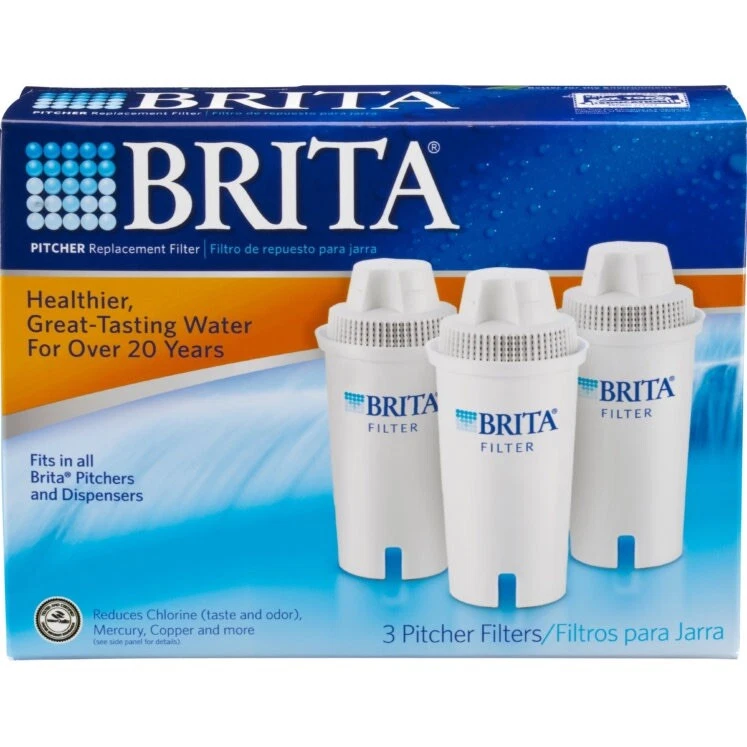 BRITA PITCHER FILTER 3 PACK . NEW IN OPEN BOX  - Image 1 of 1