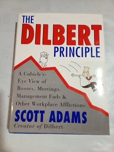 1996 The DILBERT PRINCIPLE Hardcover Book by SCOTT ADAMS 1st Edition *LIKE NEW* - Picture 1 of 16