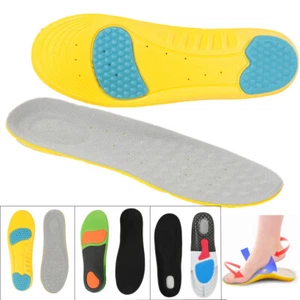 Botas de Trabajo Plantillas de Gel Inserciones para Zapatos Ortopédicas Soporte para Arco Almohadillas Masajear Pies Reino Unido - Imagen 1 de 24
