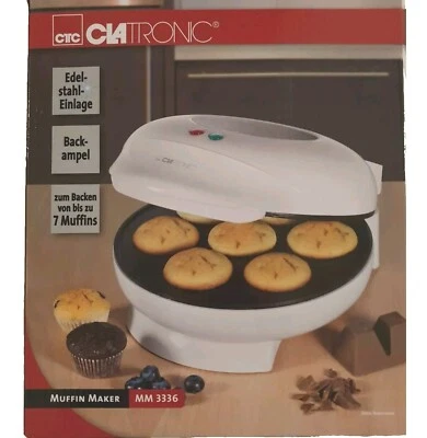 Muffin Maker | Neu + OVP | Marke Clatronic | Edelstahl-Einsatz | bis zu 7 Stk  - Bild 1 von 2